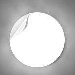 Runde Sticker - Learn More