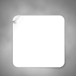 Quadrataufkleber - Learn More